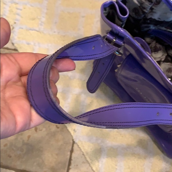 Ted Baker patent leather lavender tote - Picture 8 of 8